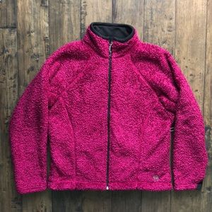 Mountain Hard Wear Fuschia Dark Pink fuzzy Jacket